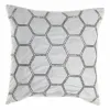 Padi DKD Home Decor Samet Geomeetriline (45 x 45 cm)