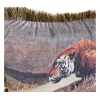Подушка DKD Home Decor Алюминий Колониальный Джунгли (2 штук) (2 Предметы)