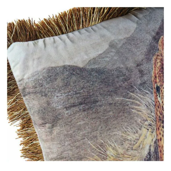 Tyyny DKD Home Decor Alumiini Siirtomaatyylinen Viidakko (2 osaa) (2 Kappaletta)