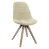 Обеденный стул DKD Home Decor Бежевый Разноцветный 47 x 55 x 85 cm