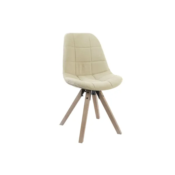 Обеденный стул DKD Home Decor Бежевый Разноцветный 47 x 55 x 85 cm