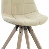 Обеденный стул DKD Home Decor Бежевый Разноцветный 47 x 55 x 85 cm