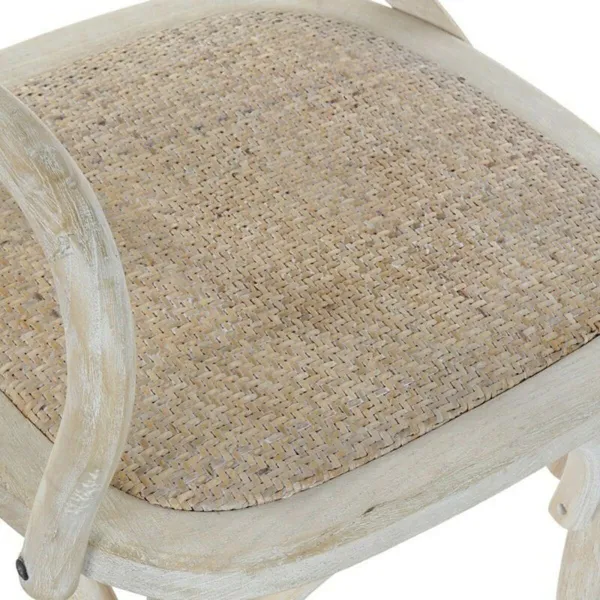 ēdamistabas krēsls DKD Home Decor Balts Daudzkrāsains 55 x 57 x 92 cm 55 x 47 x 92 cm