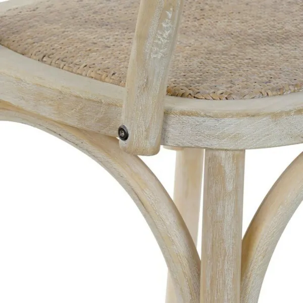 ēdamistabas krēsls DKD Home Decor Balts Daudzkrāsains 55 x 57 x 92 cm 55 x 47 x 92 cm