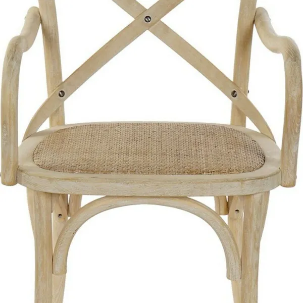 ēdamistabas krēsls DKD Home Decor Balts Daudzkrāsains 55 x 57 x 92 cm 55 x 47 x 92 cm