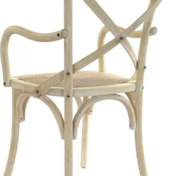 ēdamistabas krēsls DKD Home Decor Balts Daudzkrāsains 55 x 57 x 92 cm 55 x 47 x 92 cm