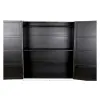 Шкаф DKD Home Decor Белый Позолоченный Металл Тополь 120 x 50 x 175 cm