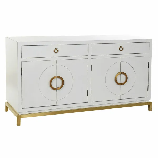 Indauja DKD Home Decor Kamakura Balta Auksinis Metalinis Tuopos 150 x 50 x 80 cm (150 x 50 x 80 cm)