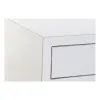 Bufete DKD Home Decor Kamakura Balts Bronza Metāls Papele 150 x 50 x 80 cm (150 x 50 x 80 cm)