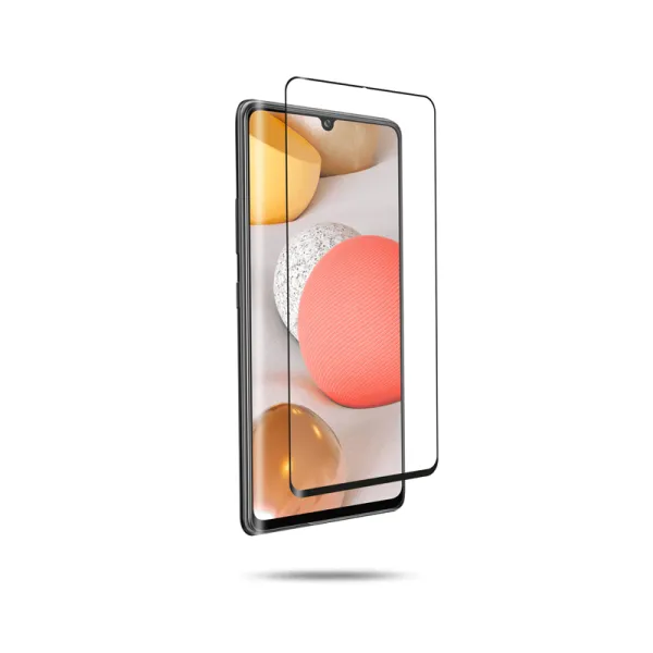 Crong 3D Armor Glass - 9H Full Glue Tempered Glass for the entire Samsung Galaxy A42 5G screen