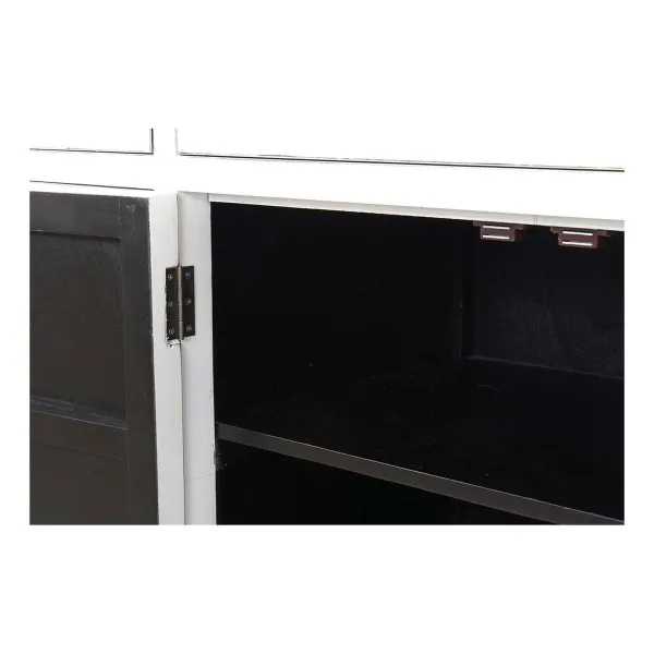 Bufete DKD Home Decor Kamakura Balts Bronza Metāls Papele 150 x 50 x 80 cm (150 x 50 x 80 cm)