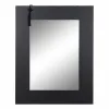 Настенное зеркало DKD Home Decor Чёрный Восточный 70 x 2 x 90 cm