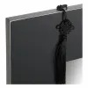 Настенное зеркало DKD Home Decor Чёрный Восточный 70 x 2 x 90 cm