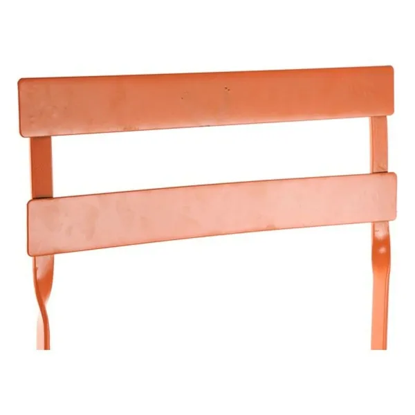 Galda komplekts ar 2 krēsliem DKD Home Decor MB-177412 Korāļi 60 x 60 x 75 cm (3 pcs)