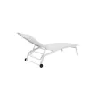 Шезлонг DKD Home Decor С колесами PVC Алюминий (187,5 x 64 x 97 cm)