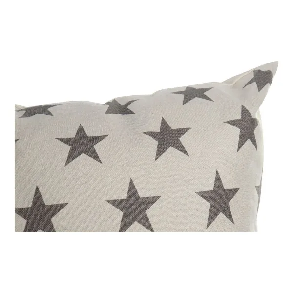 Pagalvėlė DKD Home Decor Rusvai gelsva Ruda 60 x 10 x 60 cm Žvaigždės (2 vnt.)