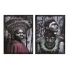 Kangas DKD Home Decor Kangas Puu MDF 30 x 1,8 x 40 cm