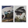 Drobė DKD Home Decor Heron Pušis Drobė 50 x 1,8 x 70 cm