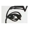 Kangas DKD Home Decor Eye Mäntypuu Kangas 80 x 3 x 120 cm