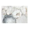 Полотно DKD Home Decor Vase Сосна Полотно 120 x 3,8 x 90 cm (2 Предметы)