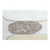 Canvas DKD Home Decor Stones Pinewood Canvas 60 x 3,8 x 120 cm