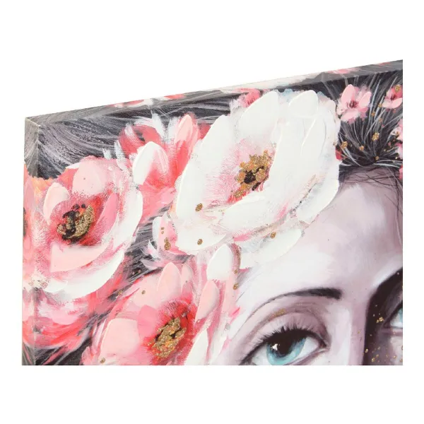 Полотно DKD Home Decor Girl Полотно Деревянный MDF 120 x 3 x 80 cm