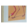 Paveikslas DKD Home Decor polistirenas 35 x 2 x 45 cm Paukščiai (4 Dalys)