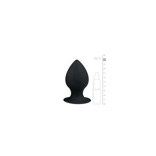 Anal plug EasyToys Black