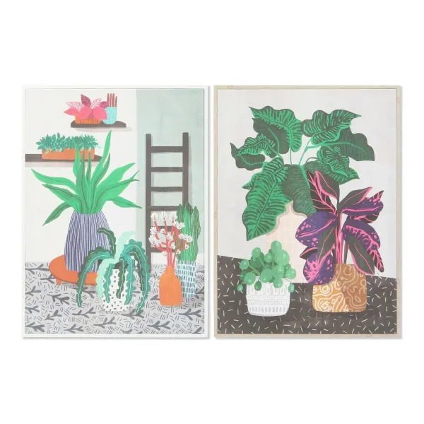 Kangas DKD Home Decor polystyreeni Kangas 52 x 2,7 x 72 cm