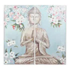 Полотно DKD Home Decor Полотно 140 x 3 x 140 cm Будда