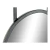 Seinäpeili DKD Home Decor Musta Metalli Kuusi Peili (80 x 15 x 20 cm)