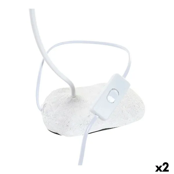Galda lampa DKD Home Decor Poliesters Sveķi 25W 220 V Mērkaķis (2 pcs) (19 x 17 x 53 cm)