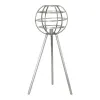 Galda lampa DKD Home Decor Metāls Gris Oscuro (50 x 50 x 98 cm)