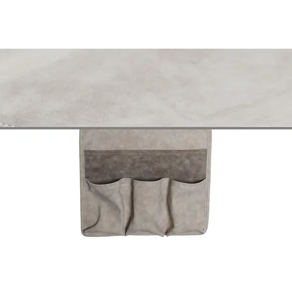 Remote control DKD Home Decor Grey Light grey Dark grey Polyurethane 30 x 0,5 x 90 cm