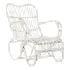 Keinutuoli DKD Home Decor Valkoinen 75 x 85 x 85 cm