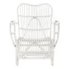 Rocking Chair DKD Home Decor White 75 x 85 x 85 cm