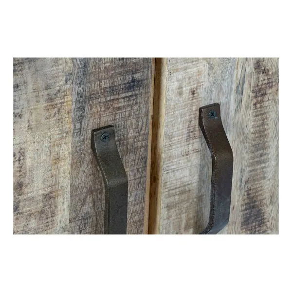 Plaukti DKD Home Decor Metāls Mango koks (95 x 40 x 170 cm)