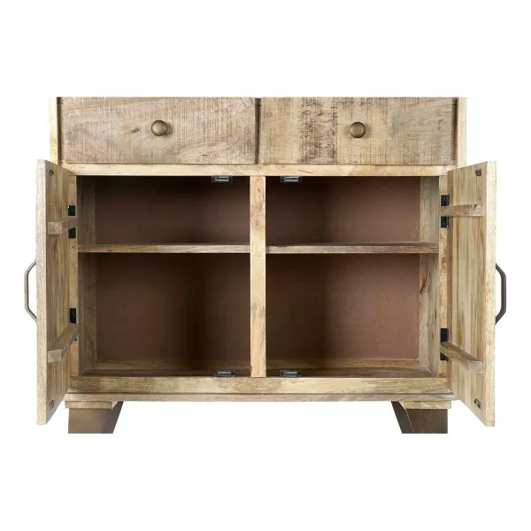 Plaukti DKD Home Decor Metāls Mango koks (95 x 40 x 170 cm)