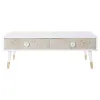 ТВ шкаф DKD Home Decor Белый Ель Светло-коричневый (120 x 65 x 42 cm)