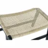 Taburete DKD Home Decor 8424001823192 65 x 47 x 40 cm Dabisks Tīkkoks Melns