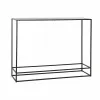 Salė DKD Home Decor Juoda Auksinis 110 x 25 x 84 cm