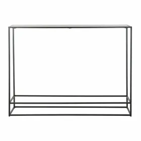 Hallipöytä DKD Home Decor Musta Kullattu 110 x 25 x 84 cm