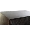 Устройство DKD Home Decor Чёрный Темно-коричневый Металл Древесина манго 84 x 43 x 153,5 cm