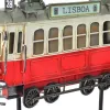 Sieninė kabykla DKD Home Decor Lisboa Metalinis Traukinys Vintage 31 x 23 x 5 cm (2 vnt.)