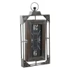 Seinäkello DKD Home Decor Loft Puu Rauta (29 x 6.5 x 61 cm)