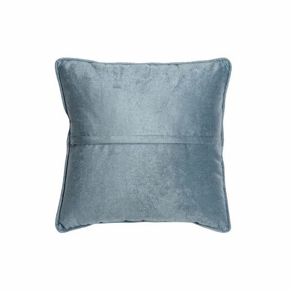 Подушка DKD Home Decor 8424001850389 Синий Позолоченный 45 x 10 x 45 cm