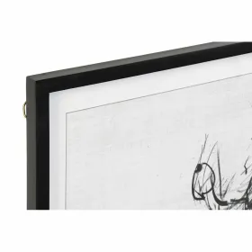Картина DKD Home Decor 70 x 2,5 x 90 cm Женщина современный (2 штук)