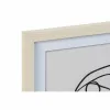 Glezna DKD Home Decor Stikls Egle Koks MDF 55 x 2 x 70 cm
