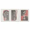 Drobė DKD Home Decor Drobė Medžio MDF 50 x 3 x 70 cm (3 Dalys)