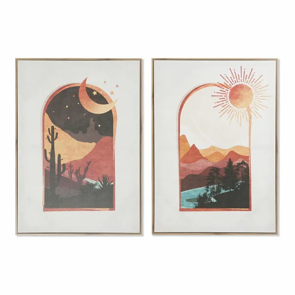 Kangas DKD Home Decor Kangas Puu MDF 50 x 3 x 70 cm